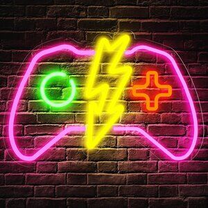 Gaming Neon Sign Dimmable Gamer LED Neon Lights for Video Game Room